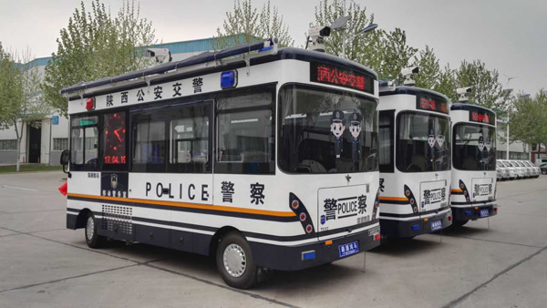 陜西公安廳交警總隊移動警務室發(fā)車(圖4)