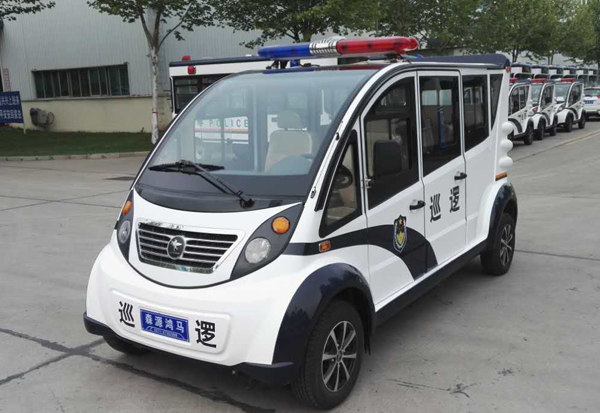 開封蘭考縣電動巡邏車發(fā)車(圖1)