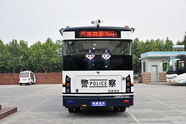 河南周口采購的移動警務(wù)室發(fā)車(圖5)