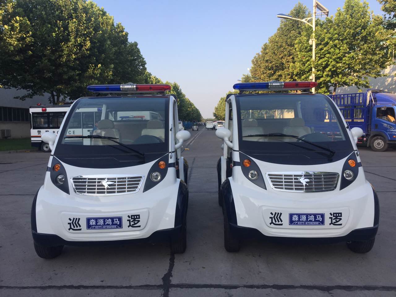 內(nèi)蒙古巴林右旗通過公安部警采中心采購電動巡邏車(圖1)