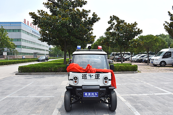 安徽合肥“小精靈”電動(dòng)巡邏車發(fā)車(圖1)