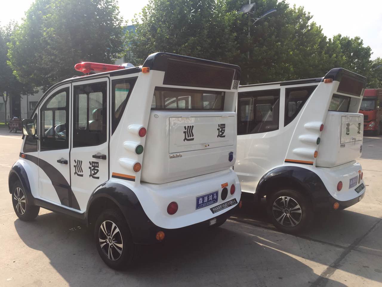 火箭軍工程大學(xué)士官學(xué)院電動巡邏車發(fā)車(圖4)