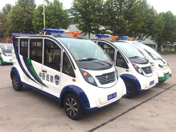 河南登封電動巡邏車發(fā)車(圖2)