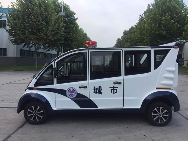 河南新蔡7臺(tái)電動(dòng)巡邏車發(fā)車——城市執(zhí)法新衛(wèi)士   巡邏執(zhí)勤好幫手(圖4)