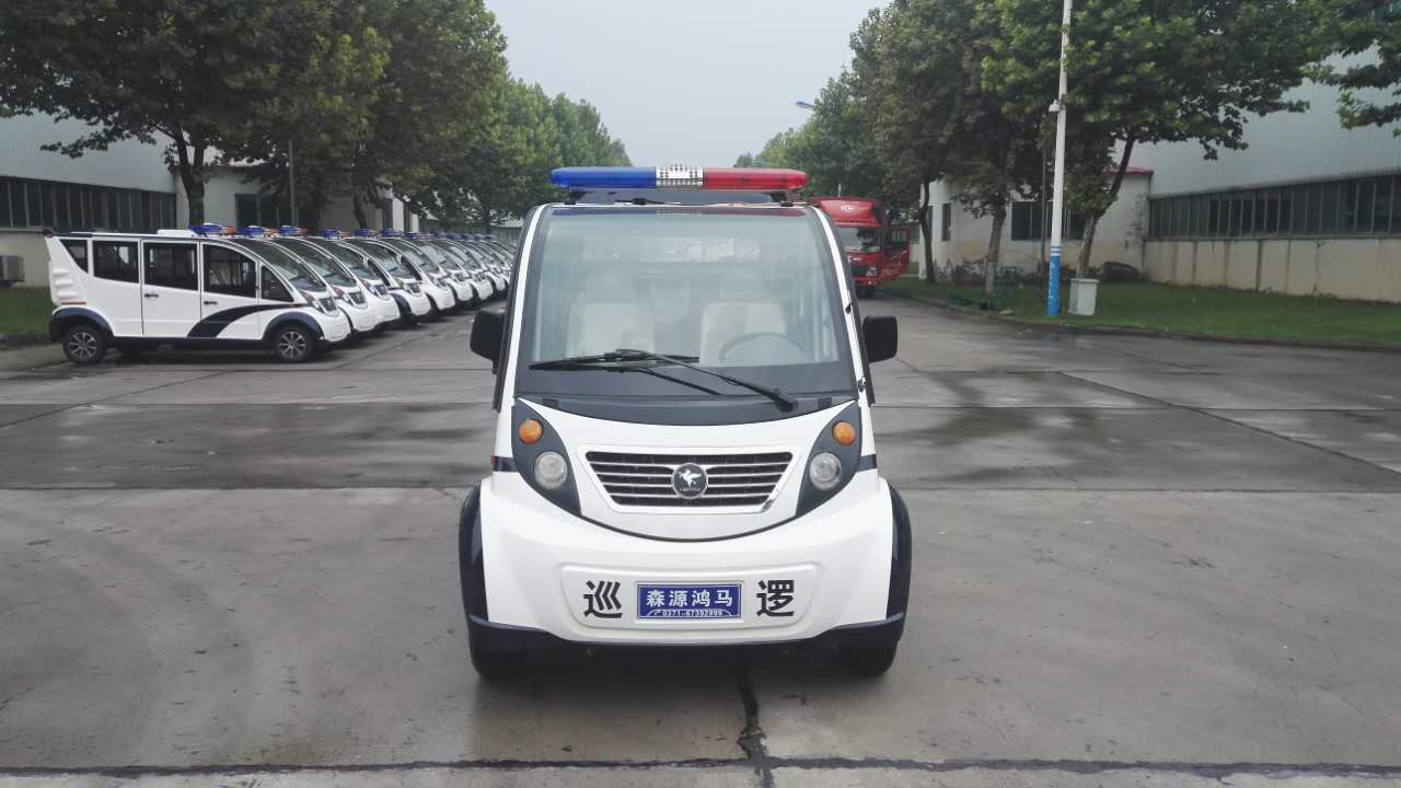 湖北荊州洪湖交警大隊(duì)電動(dòng)巡邏車發(fā)車(圖2)