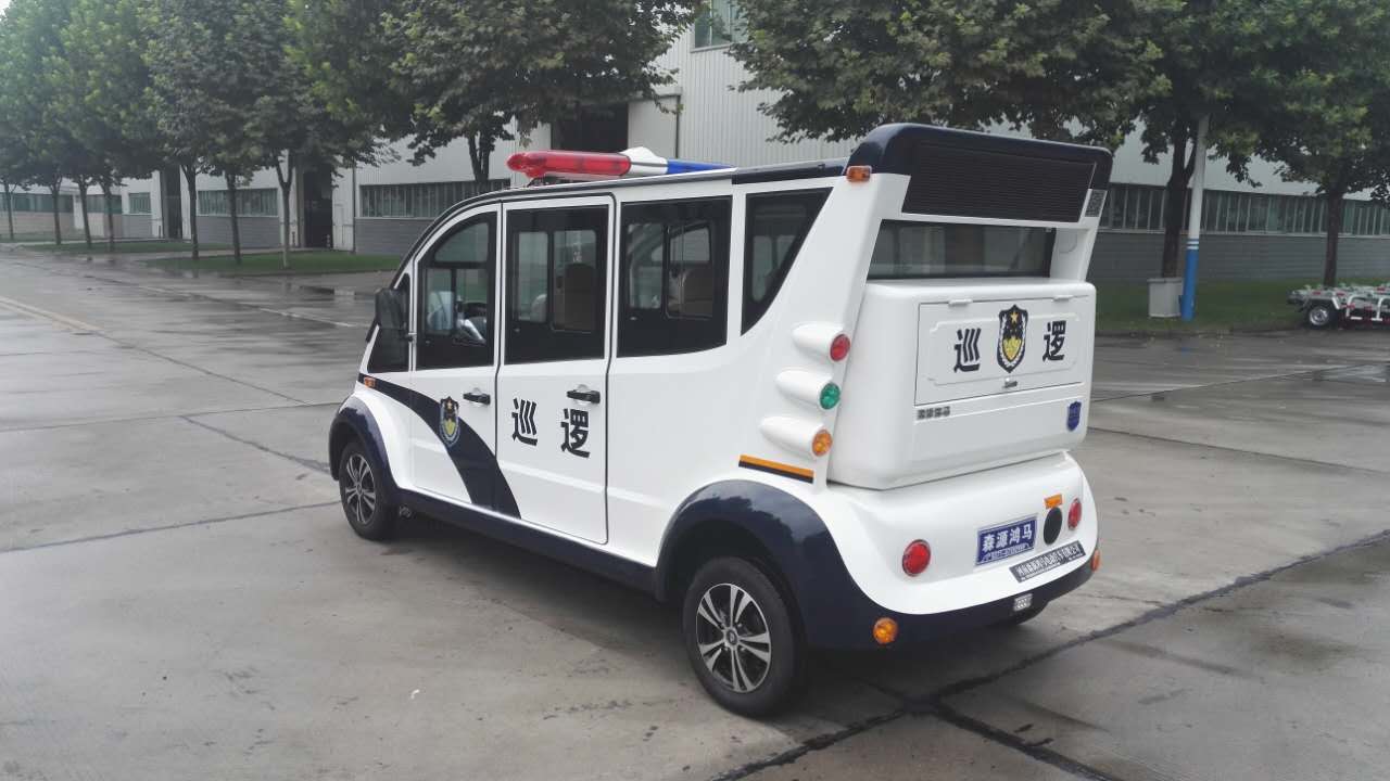 湖北荊州洪湖交警大隊(duì)電動(dòng)巡邏車發(fā)車(圖4)