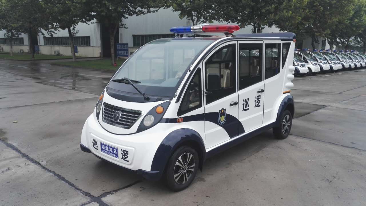 湖北荊州洪湖交警大隊(duì)電動(dòng)巡邏車發(fā)車(圖1)