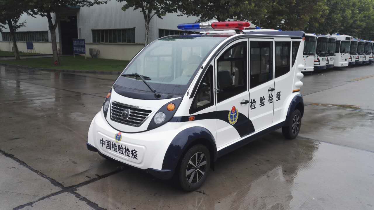 河北石家莊電動巡邏車發(fā)車(圖2)