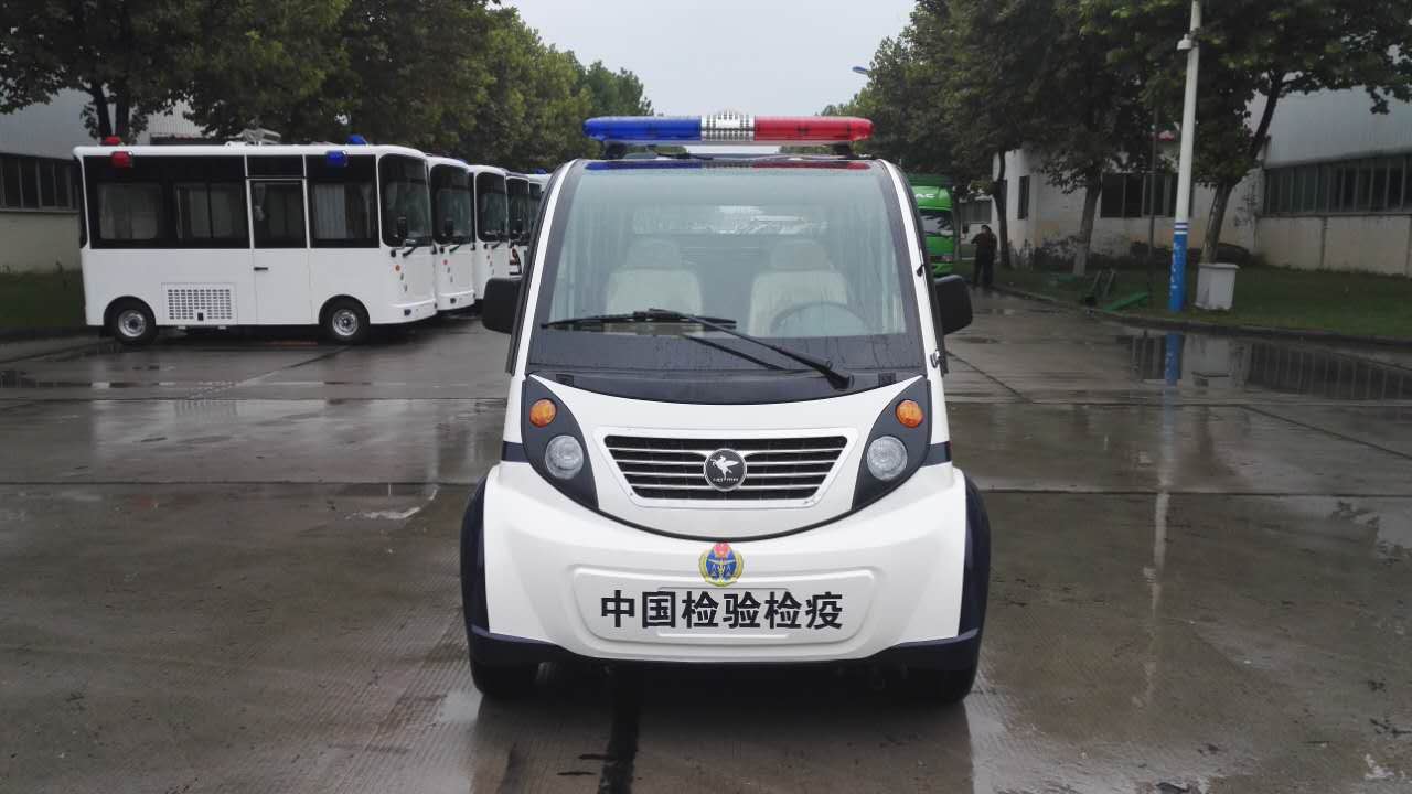 河北石家莊電動巡邏車發(fā)車(圖1)