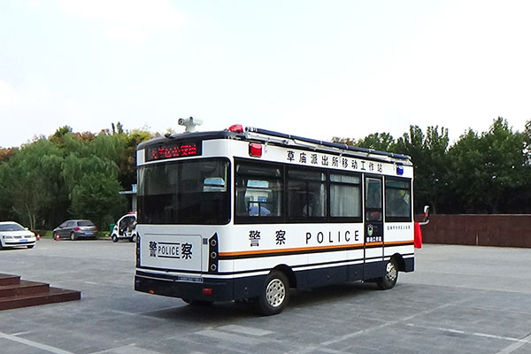 江蘇鹽城移動警務室發(fā)車(圖6)