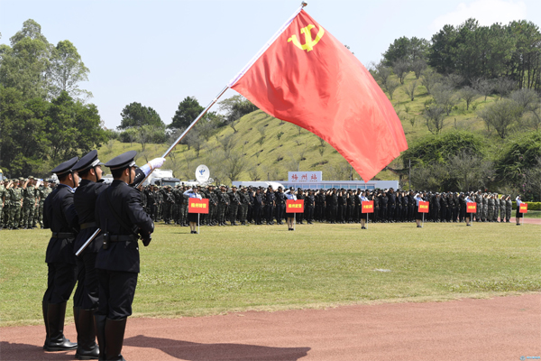 梅州市舉行反恐處突暨應(yīng)急拉動演練(圖3)