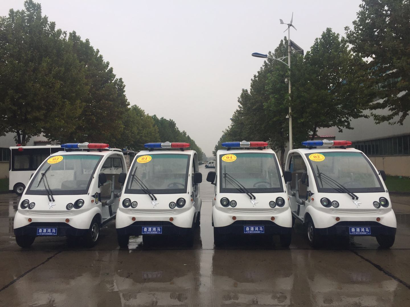 甘肅天水市通過公安部警采中心采購電動巡邏車(圖1)