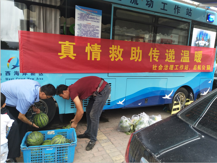 青島：退伍不褪色，新區(qū)退伍軍人“新戰(zhàn)場”服務(wù)民生(圖2)