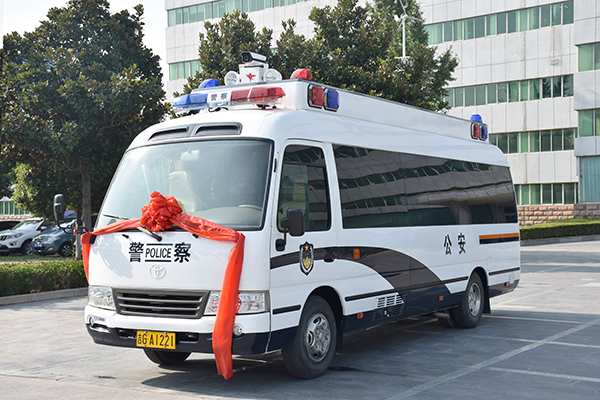 吉林白城警用應急指揮車發(fā)車——打造智慧平臺??助推智慧警務建設(圖1)