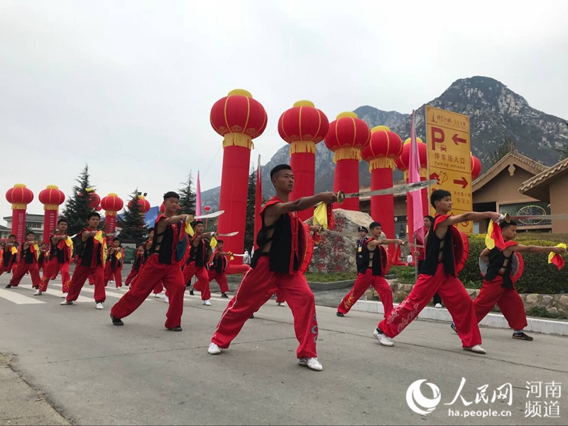 第十二屆中國少林武術節(jié)隆重開幕—森源鴻馬移動指揮方艙全程護航(圖4)