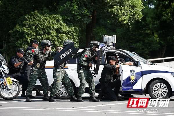 湘潭市舉行“踐行新使命 忠誠(chéng)保大慶”實(shí)兵演練(圖10)