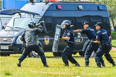 梅州公安亮劍沙場 全警實戰(zhàn)“夏季大練兵”(圖7)