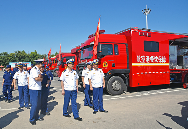 河南省消防救援隊(duì)伍戰(zhàn)勤保障實(shí)戰(zhàn)演練  森源鴻馬高精尖裝備全程保障(圖11)