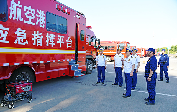 河南省消防救援隊(duì)伍戰(zhàn)勤保障實(shí)戰(zhàn)演練  森源鴻馬高精尖裝備全程保障(圖6)