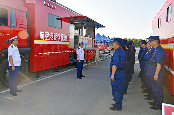 河南省消防救援隊(duì)伍戰(zhàn)勤保障實(shí)戰(zhàn)演練  森源鴻馬高精尖裝備全程保障(圖14)