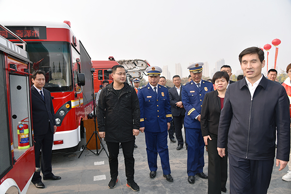 VR消防演練開啟智慧消防 ——森源鴻馬助力菏澤市119宣傳月啟動儀式  (圖21)