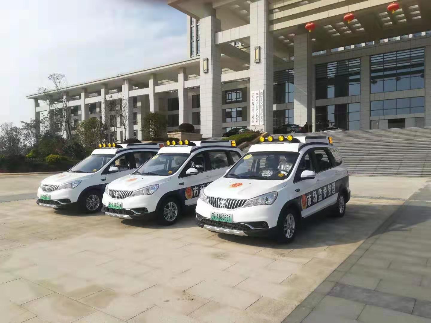 江西鷹潭市電動執(zhí)法車上崗“履職”(圖3)