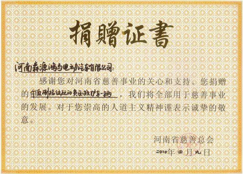 眾志成城抗疫情　森源鴻馬顯大愛——森源鴻馬向河南省慈善總會捐贈5G負壓救(圖5)