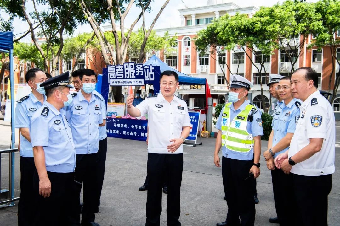 【平安梅州】寧惠軍督導(dǎo)檢查高考安保工作(圖1)