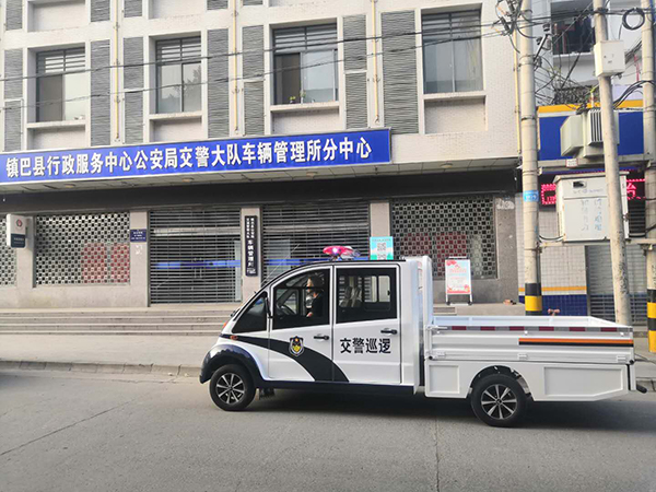 電動巡邏車護航陜西漢中市交通安全(圖1)