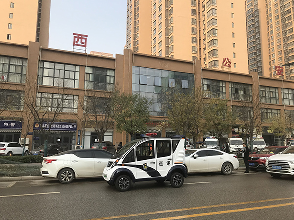 陜西西安電動巡邏車上崗執(zhí)勤||助力構(gòu)建立體化巡防體系(圖2)