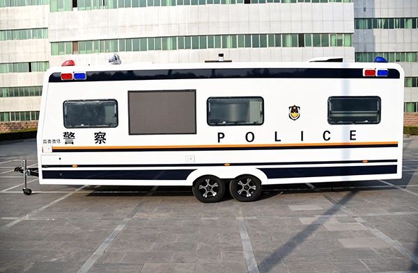 小小警務室  平安橋頭堡||森源鴻馬移動警務室打造巡防平安風“警”線(圖3)