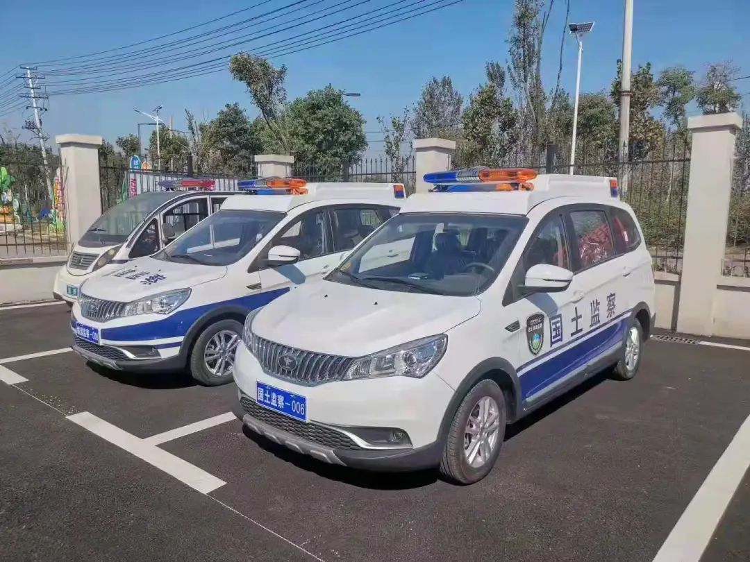 安徽淮北電動執(zhí)法車上崗(圖2)