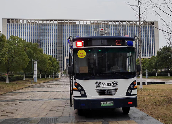 智慧警務(wù)再添翅膀||江蘇淮安市移動警務(wù)室列裝(圖1)