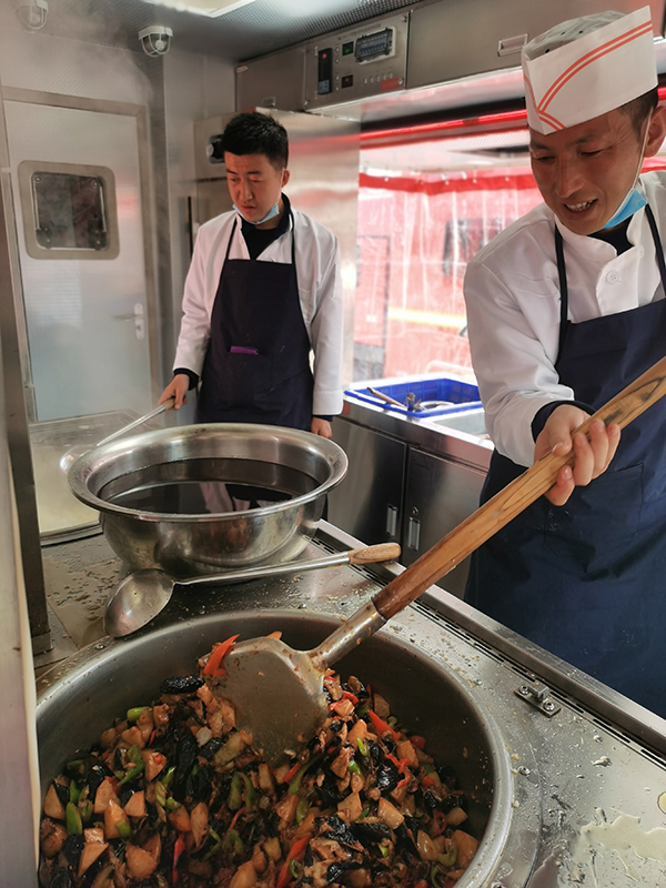 戰(zhàn)勤保障先鋒隊(duì)||森源鴻馬飲食保障車(圖9)