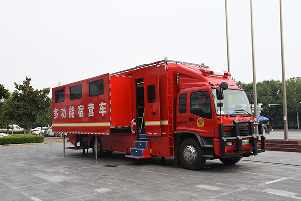 消防員的戰(zhàn)地之“家”||森源鴻馬多功能宿營(yíng)車(chē)(圖4)